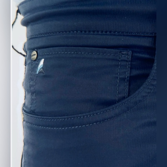 Tailor Vintage 30/32 Navy Chinos Connecticut Canaan - Picture 6 of 9